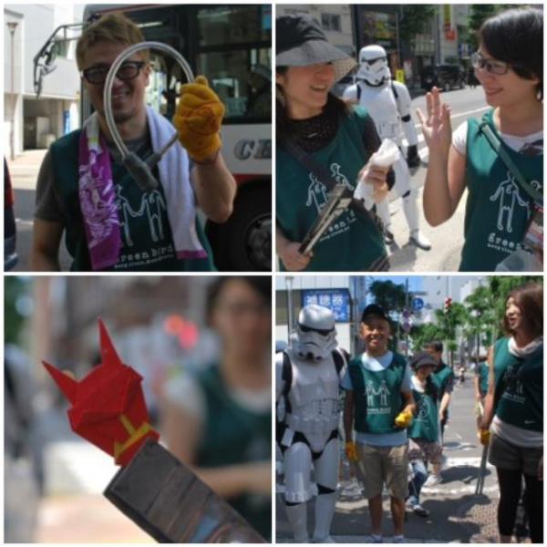 ７／１３　GAKU兄さんとアツいそうじ！画像