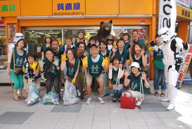 ７／１３　GAKU兄さんとアツいそうじ！画像