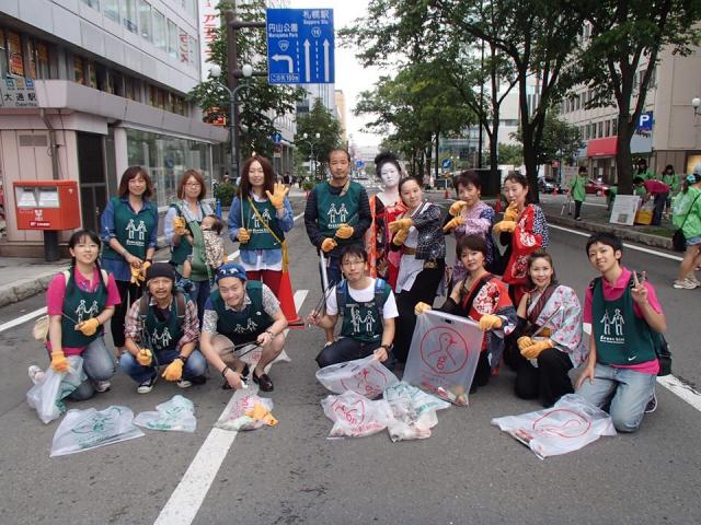 だい・どん・でん！コラボ おそうじパレード終了！画像