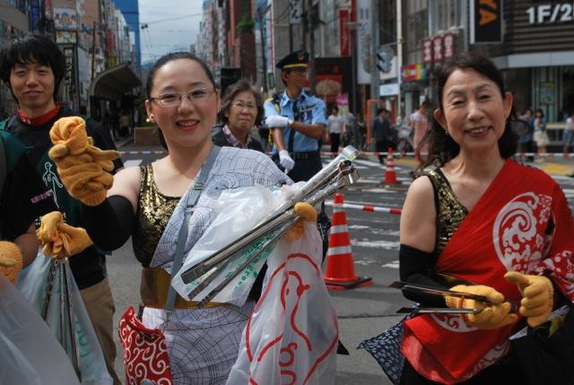 だい・どん・でん！コラボ おそうじパレード終了！画像
