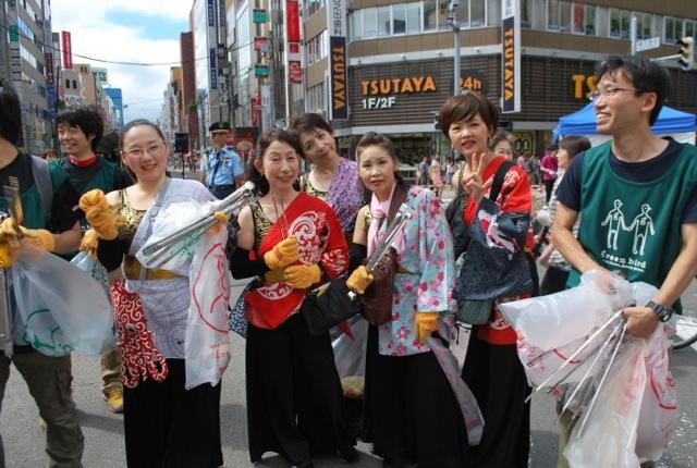 だい・どん・でん！コラボ おそうじパレード終了！画像