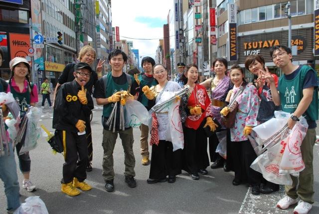 だい・どん・でん！コラボ おそうじパレード終了！画像