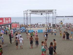 7月20日16時から江の島東浜海水浴場でビーチクリーン画像