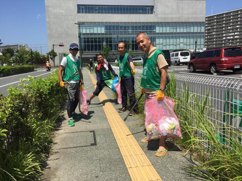 7/15 辻堂チーム定例おそうじ画像