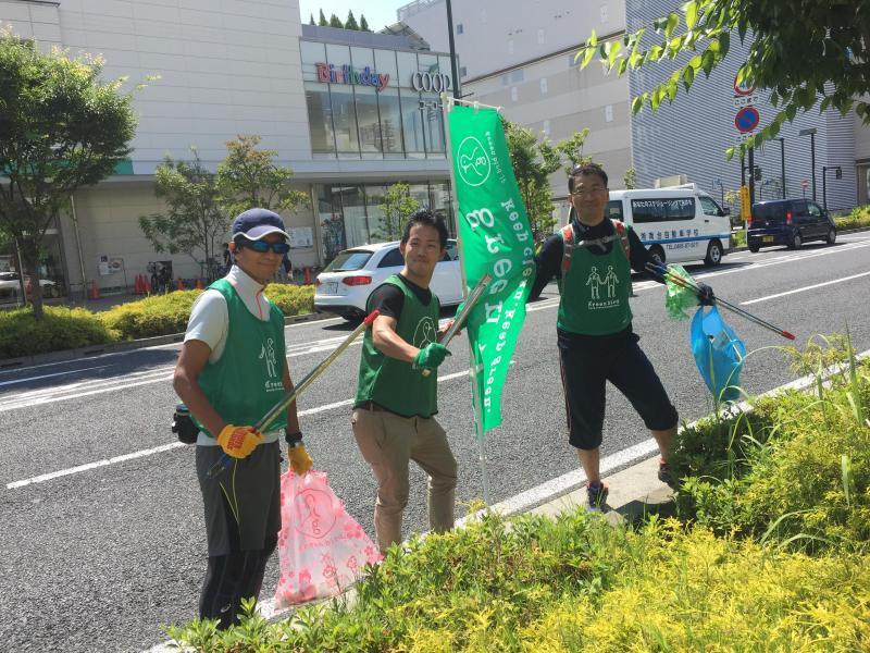 7/15 辻堂チーム定例おそうじ画像