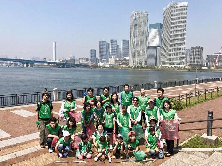 第16回"キッザニア"豊洲チームそうじ画像