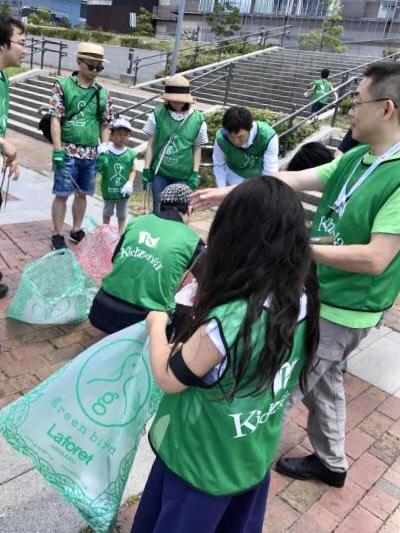 第16回"キッザニア"豊洲チームそうじ画像