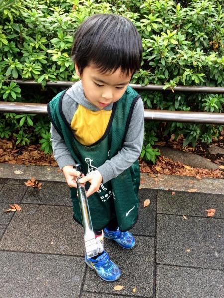 表参道クリスマスお掃除画像