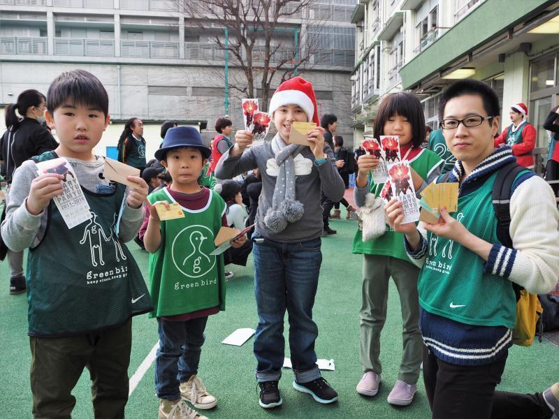 表参道クリスマスお掃除画像