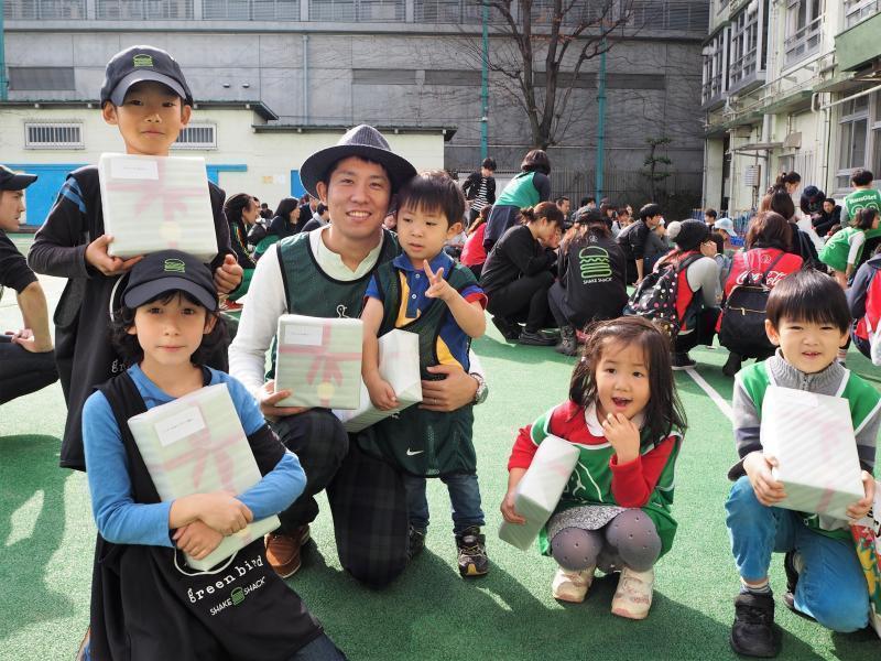 表参道クリスマスお掃除画像