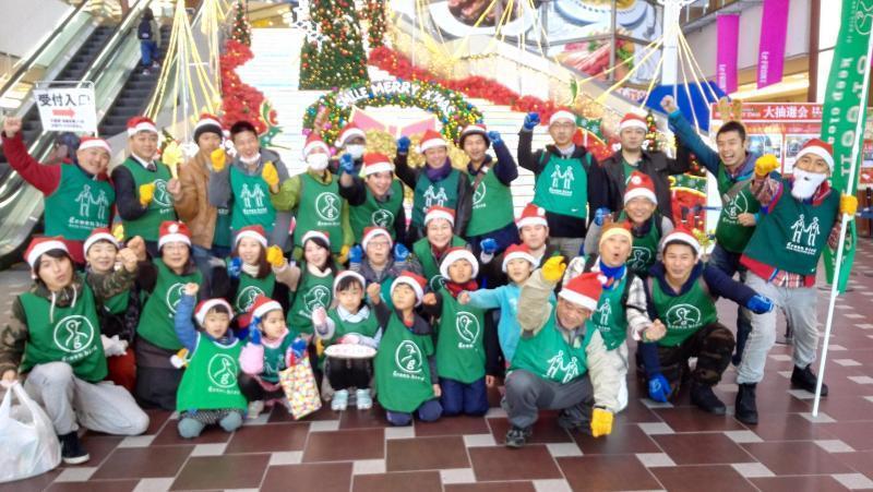 【川崎駅チーム】12月23日(土)【クリスマス仮装スペシャル】年内の最後の定例掃除画像
