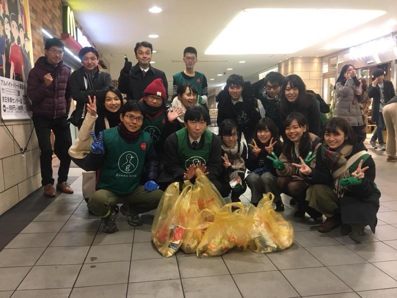 多摩センター北口定例おそうじ画像