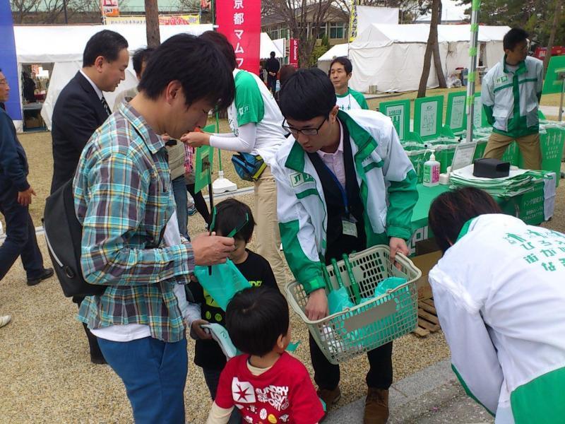 JT&times;greenbird京都　京都さくらまつり　ひろえば街が好きになる運動画像
