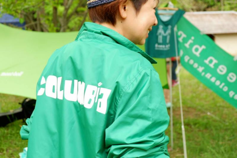 スタンプカードの景品に、Columbiaコラボジャケットが追加！画像