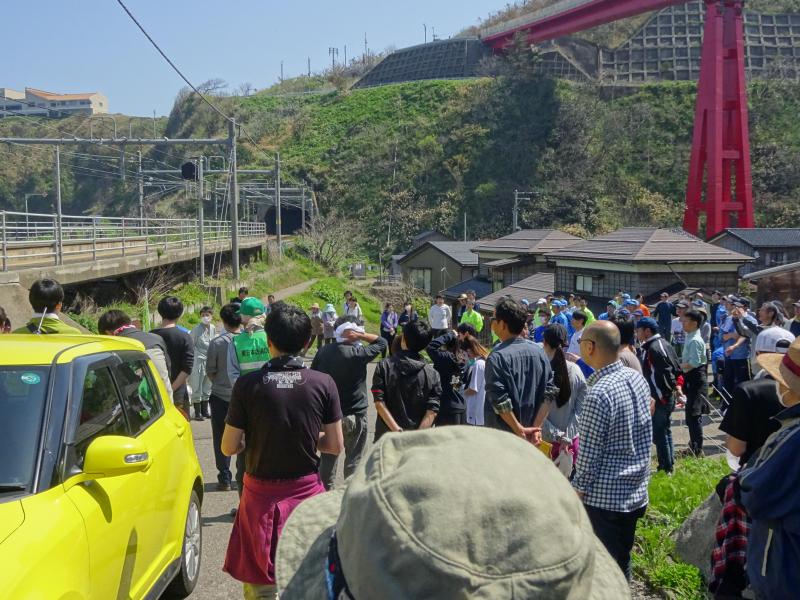青海川海岸清掃に参加しました画像