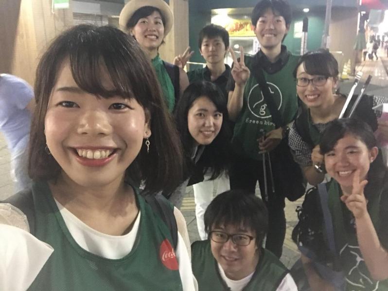 高幡不動定例お掃除画像