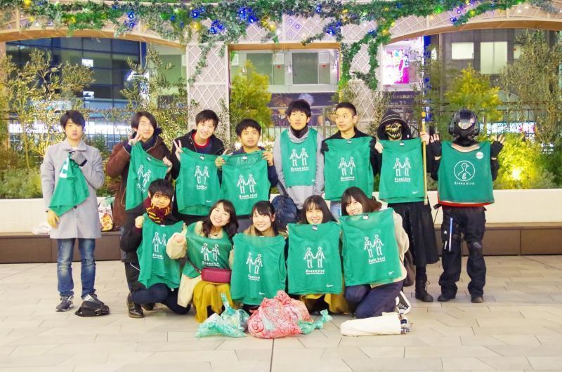 [ほぼ学生限定@渋谷2/2sat16:00］青学&times;渋谷&times;池袋チームコラボ掃除画像