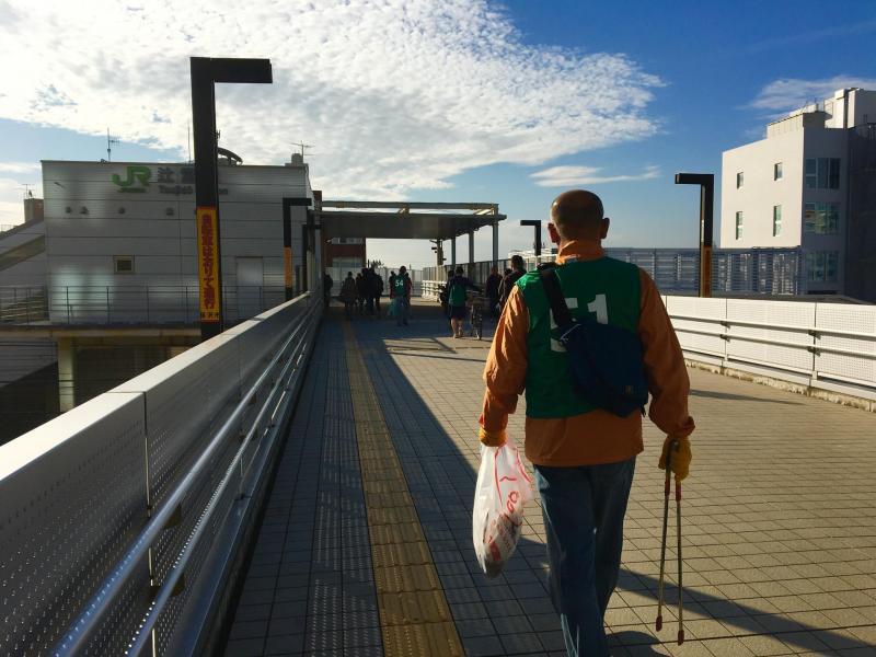 辻堂チーム2月の定例ゴミ拾い画像