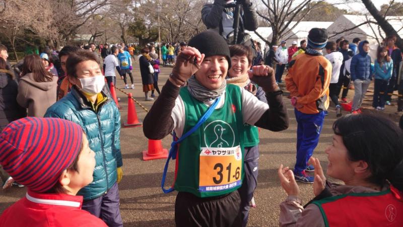 姫路城マラソンおそうじランナー画像