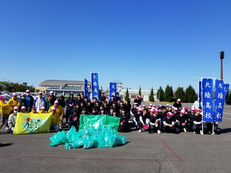 今年もやります！桜マラソン応援そうじ！！画像