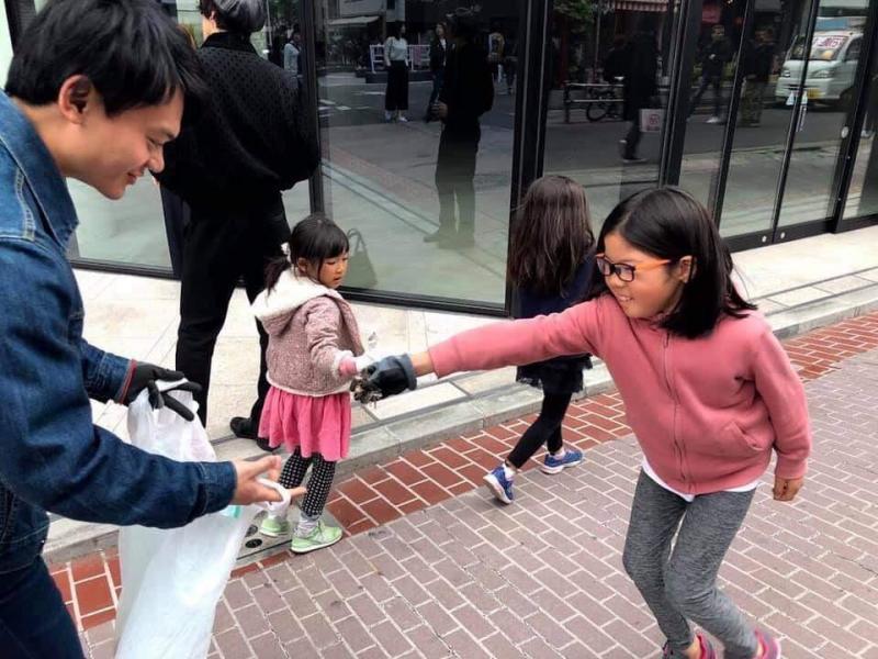 渋谷コドモクリエイターズインクコラボ！小学生ゴミ拾い&times;清掃工場見学画像