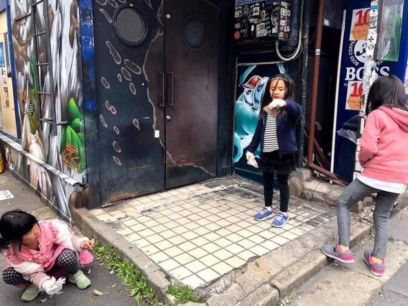 渋谷コドモクリエイターズインクコラボ！小学生ゴミ拾い&times;清掃工場見学画像