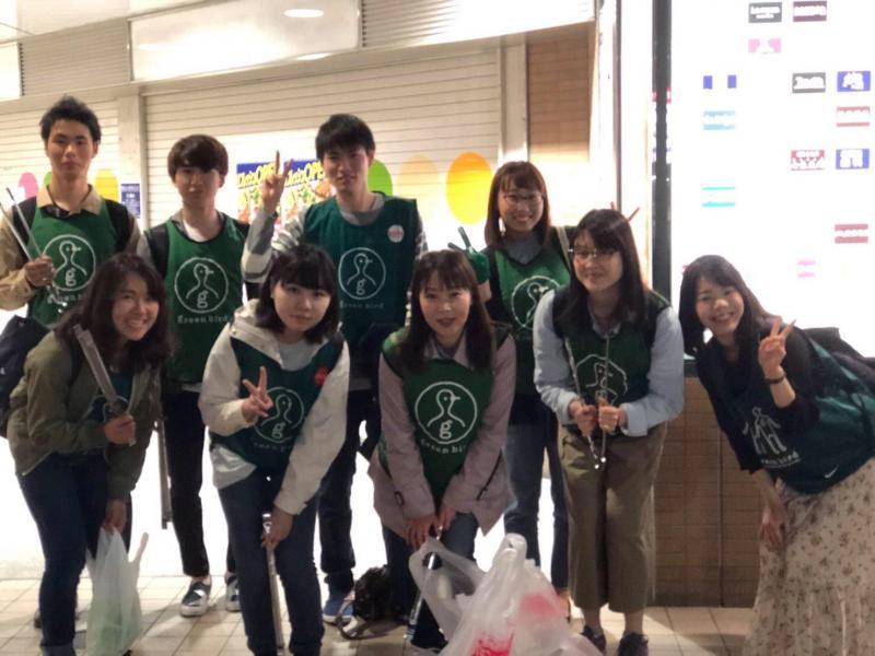 高幡不動定例お掃除画像