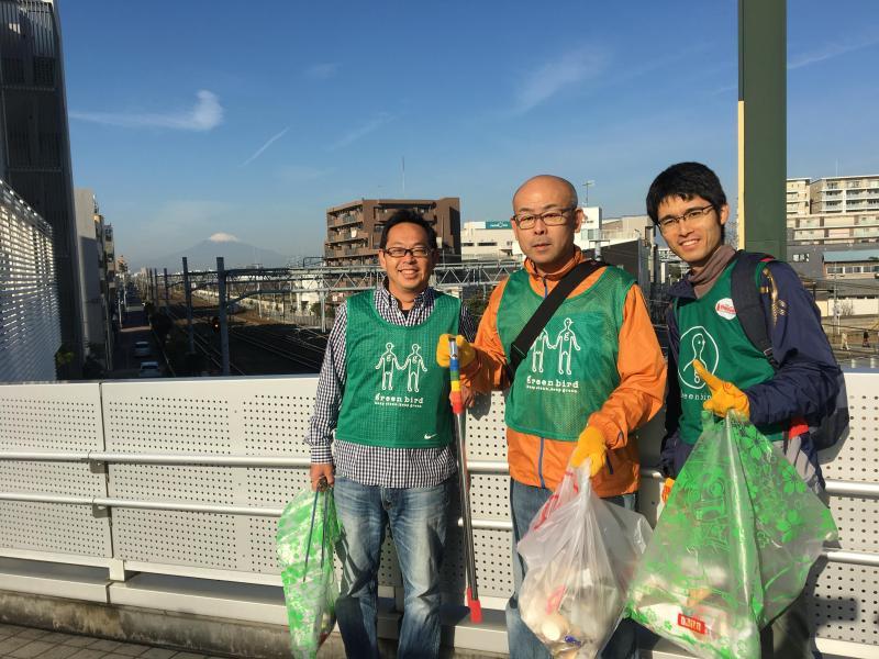 辻堂チーム7月の定例ゴミ拾い画像