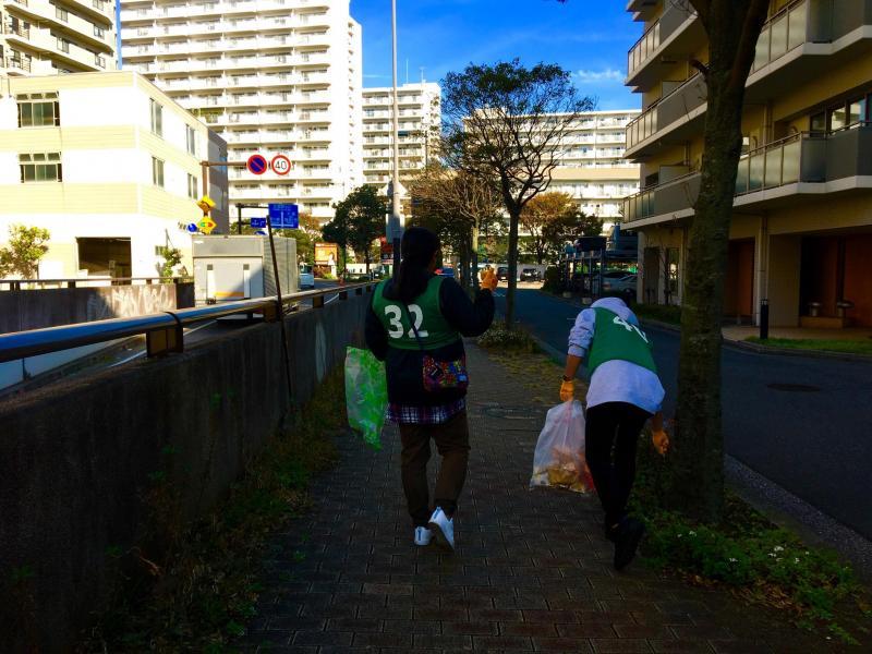 辻堂チーム7月の定例ゴミ拾い画像