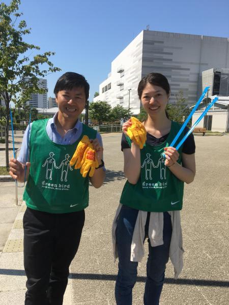 辻堂チーム7月の定例ゴミ拾い画像