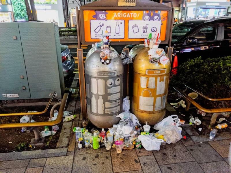 日本初！「タピオカ専用ゴミ箱」を、東京・原宿に設置！画像