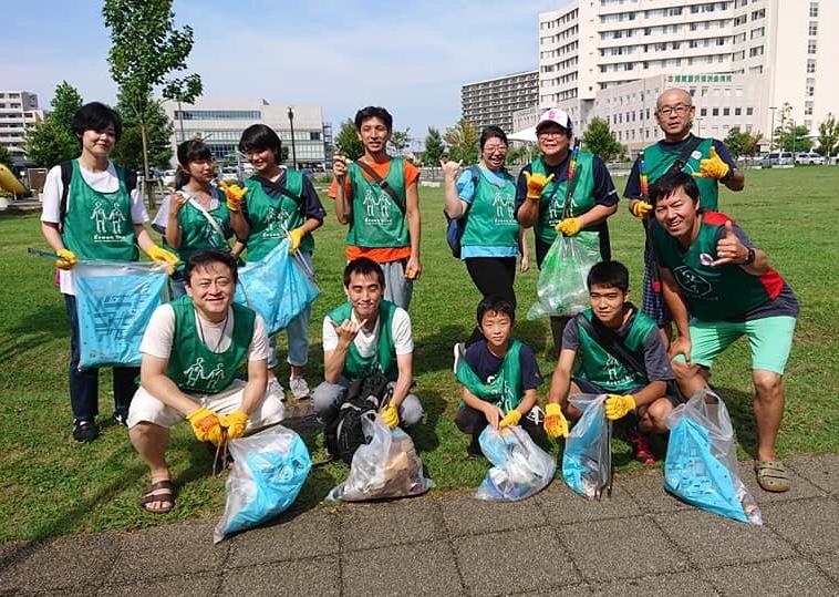 辻堂チーム9月の定例ゴミ拾い画像