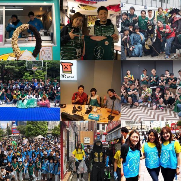 \\渋谷//野外こたつと餅みかん新年会画像