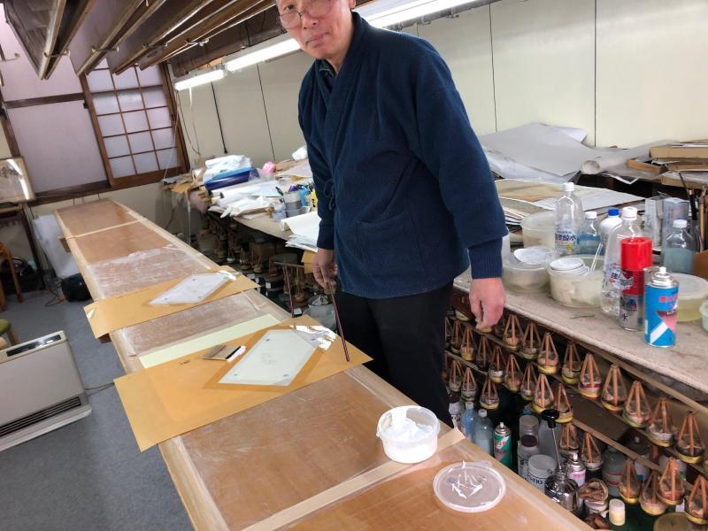 ［延期］京みやこ☆北本染芸 京友禅型染ワークショップ画像