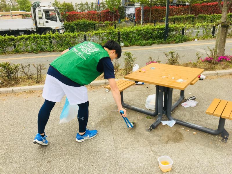 辻堂チーム活動再開！定例ゴミ拾い画像
