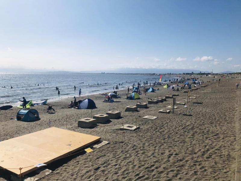 湘南海岸！江の島片瀬西浜でビーチクリーン！画像