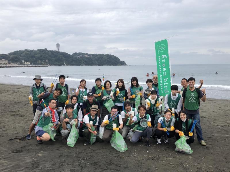 湘南海岸！江の島片瀬西浜でビーチクリーン！画像