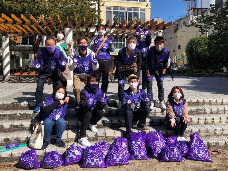 【広島】11月のサンフレッチェ広島コラボお掃除回 ‼画像