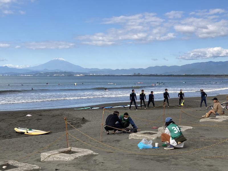 湘南海岸！江の島片瀬西浜でビーチクリーン！画像