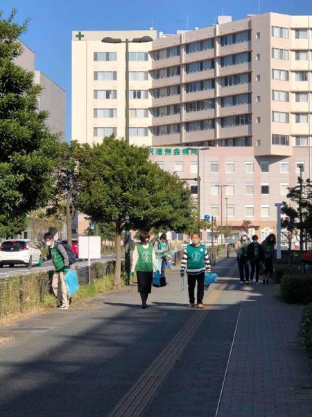 辻堂神台公園街ゴミ拾い画像