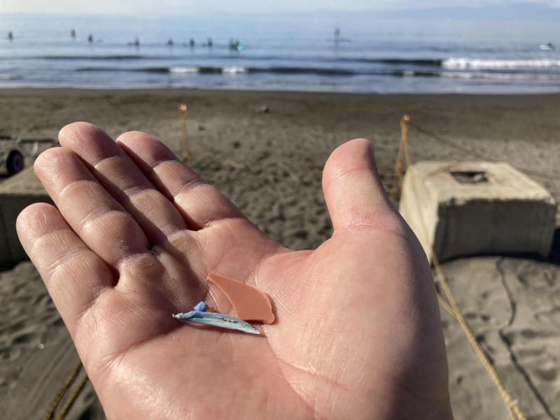 湘南海岸！江の島片瀬西浜でビーチクリーン！画像