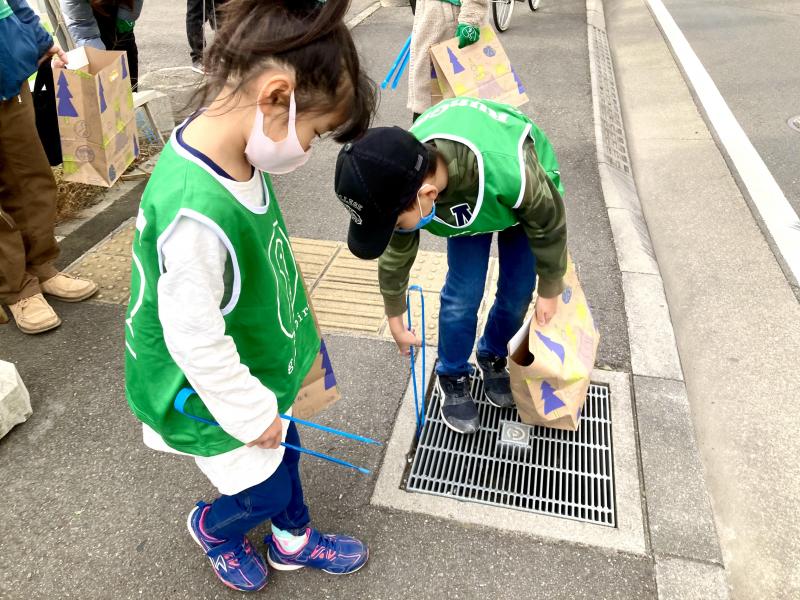 辻堂神台公園街ゴミ拾い画像