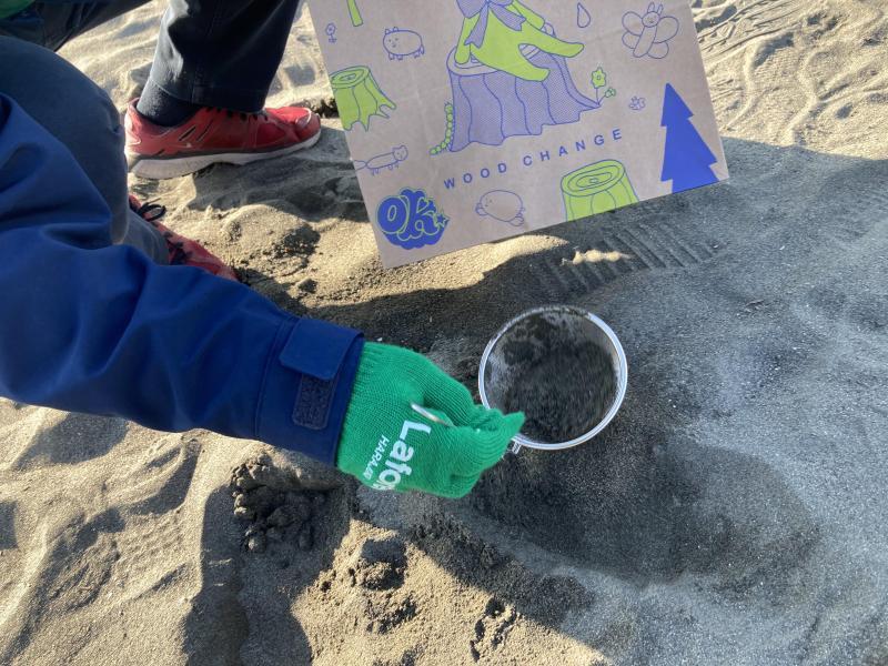 湘南海岸！江の島片瀬西浜でビーチクリーン！画像