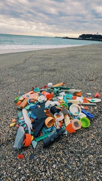 "RETTER" ビーチクリーン＠三浦海岸画像