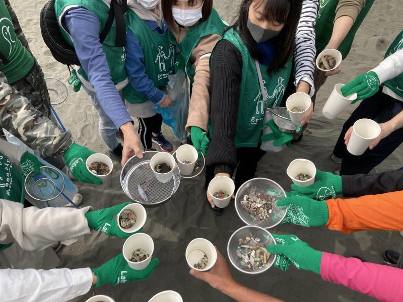 湘南海岸！江の島片瀬西浜海岸ビーチクリーン！画像