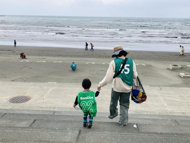 湘南海岸！江の島片瀬西浜海岸ビーチクリーン！画像