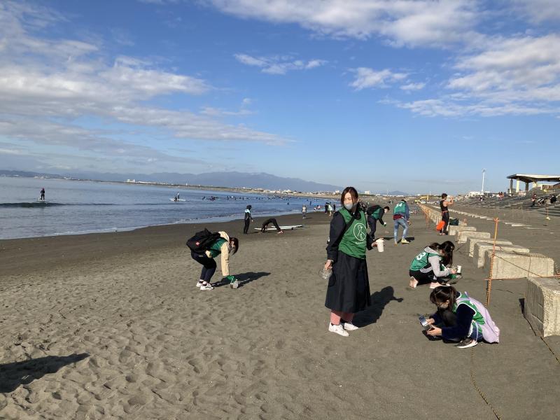 湘南海岸！江の島片瀬西浜海岸ビーチクリーン！画像