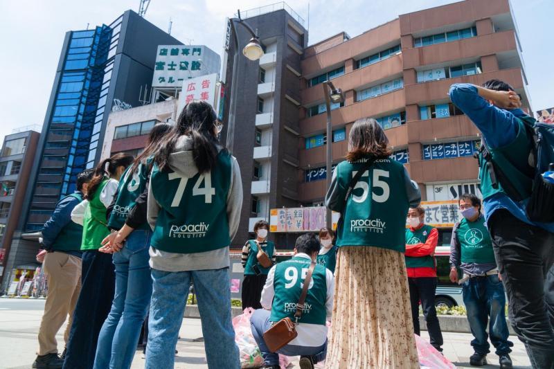 【雨天中止】高円寺北口おそうじ※時間変更してます！画像