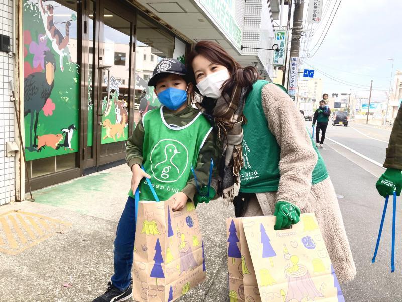 辻堂駅街ゴミ拾い画像