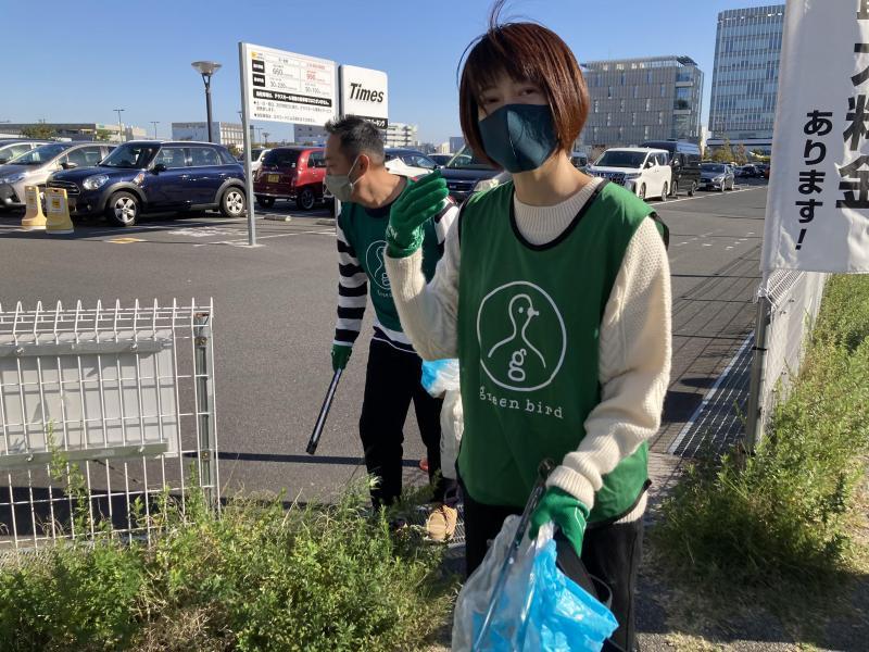 辻堂駅街ゴミ拾い画像